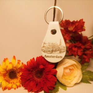 schlüsselanhänger leder tropfen amsterdam