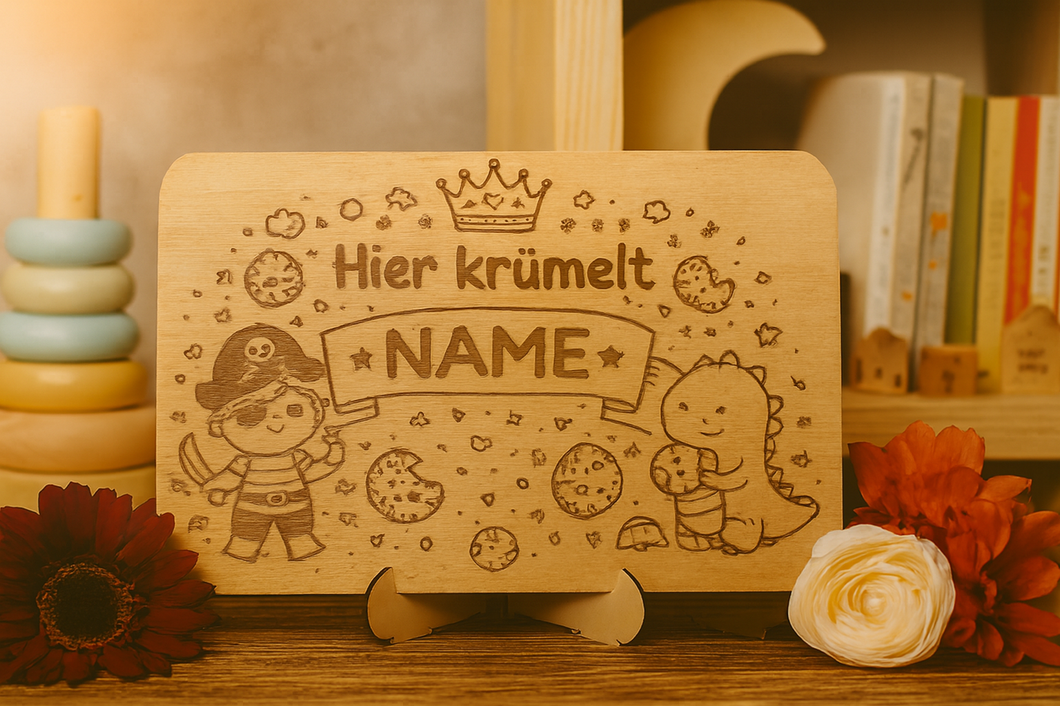 kinder frühstücksbrett aus holz – süße motive, designs & personalisierte wunschgravur des namen kinder frühstücksbrett aus holz – süße motive, designs & personalisierte wunschgravur des namen